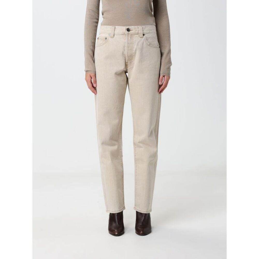 Khaite Women Khaite High-Waisted Straight Jeans In Cotton Denim